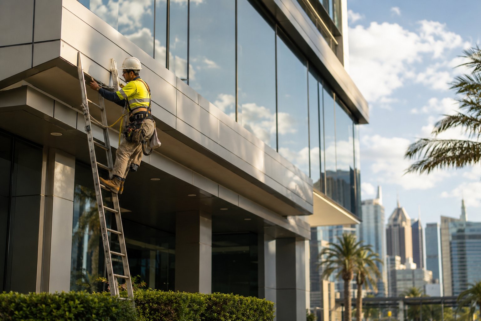 Commercial building maintenance and construction